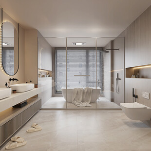 现代简约风浴室设计