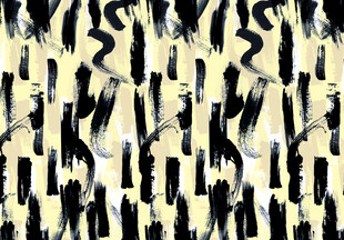 抽象黑白笔触图案纹理