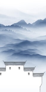 意境 山水中式玄关 TIF分层