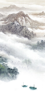 别墅 意境高档玄关 TIF分层