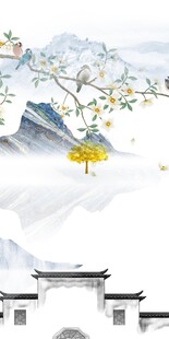 新款 高清玄关新画 TIF分层