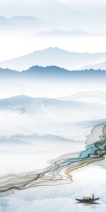 高档 现代中式玄关 TIF分层