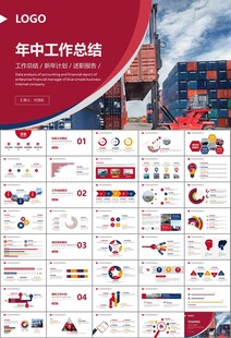 港口码头海运物流进出口总结计划