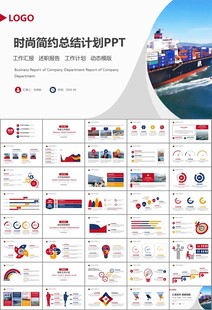 港口码头海运物流进出口总结计划