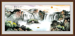 国画山水