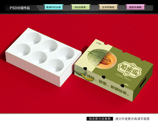 哈蜜瓜包装 网纹瓜礼盒