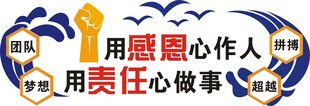 用感恩心作人 用责任心做事企业