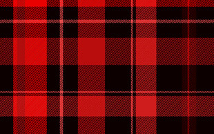 红色格子图案背景纹理