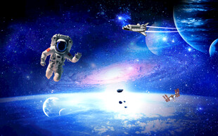 宇宙星空宇航员