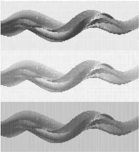 圆点弯曲线条激光镂空铝板冲孔