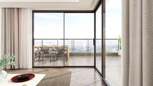 现代简约风阳台室内景致