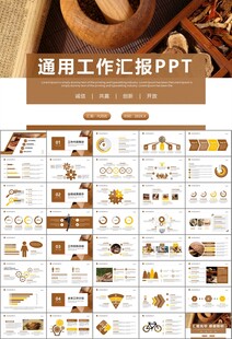 中医中药行业总结计划PPT