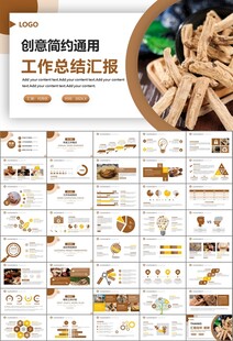 中医中药行业总结计划PPT