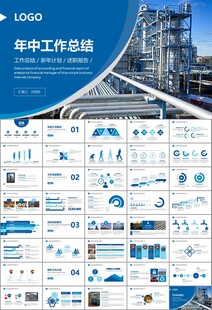 钢铁行业年终总结新年计划ppt