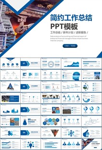 钢铁行业年终总结新年计划ppt