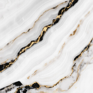 黑白金纹大理石纹理