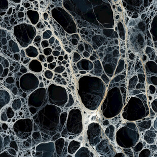 黑色泡沫纹理背景图