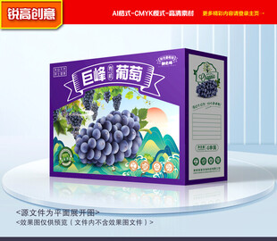 巨峰包装 葡萄礼盒