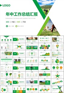 生态牧场畜牧业养殖乳业PPT