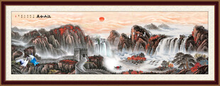 国画山水画