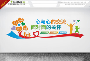 心理健康文化墙