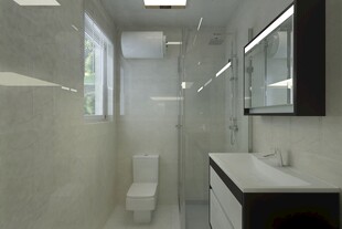 简约卫生间家装效果图