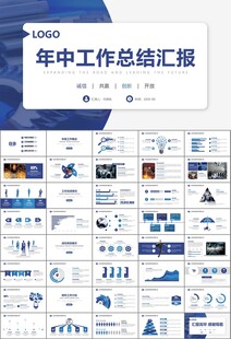 机械制造加工业通用PPT模板