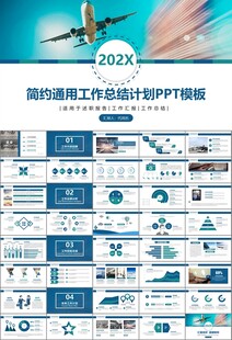 飞机民航局航空公司通用PPT