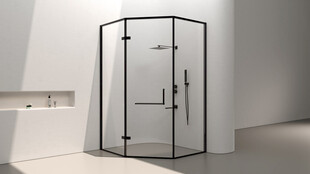 现代简约玻璃淋浴房