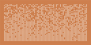 渐变矢量圆点镂空