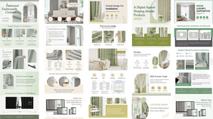 亚马逊窗帘详情