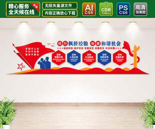 新时代枫桥经验公安文化墙