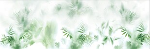 雾气磨砂膜效果绿植贴图