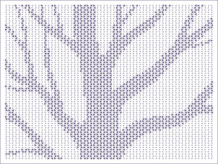 三角形树冲孔铝单板