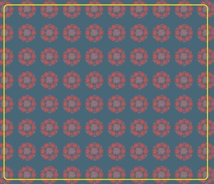 复古几何花纹图案背景