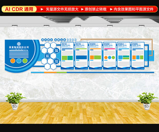 企业发展历程文化墙
