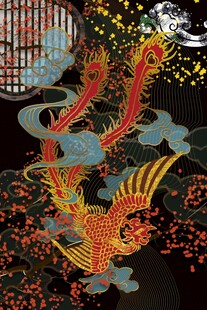 传统凤凰装饰画