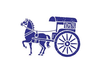 古典马车图案设计