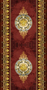 复古华丽地毯图案设计