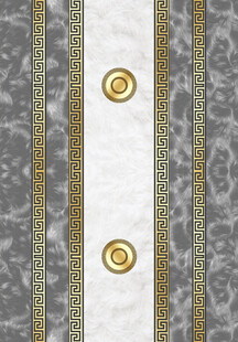 几何条纹金色装饰图案