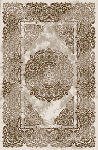 复古花纹地毯图案设计