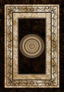 古典花纹地毯图案设计