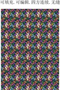 热带植物花卉 服装家纺布艺印花