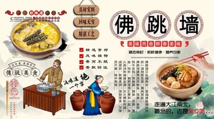 佛跳墙背景墙
