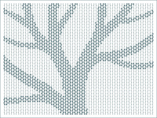 三角形大树冲孔板