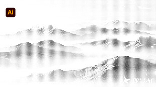 水墨山水意境图