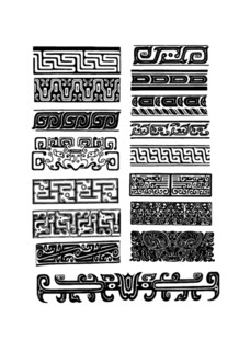 传统民族风装饰图案集合