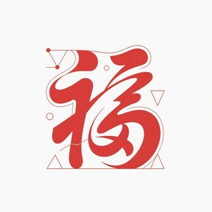 创意福字设计