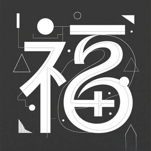 创意福字设计
