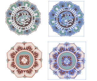 精美传统花纹图案集合